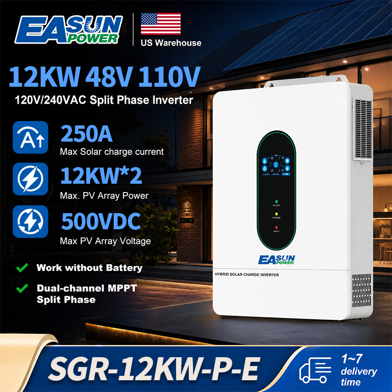 EASUN POWER 12KW Split Phase I - Grid Tie Inverter Limiter 2000W ulasan dan harga