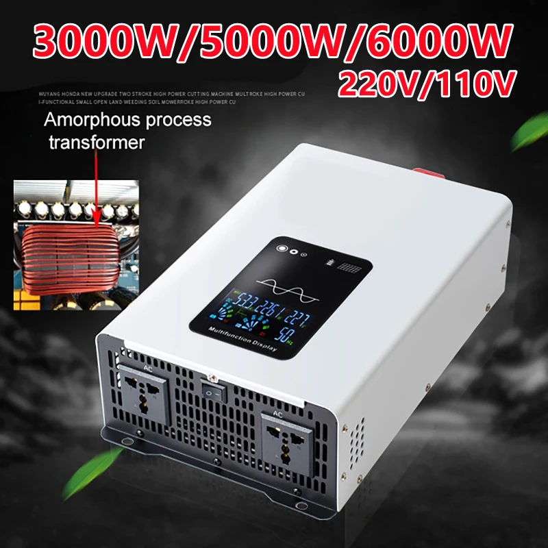 Inverter  Pure Sine Wave 3000W - Pure Sine Wave Inverter 5000W 48V 220V ulasan dan harga